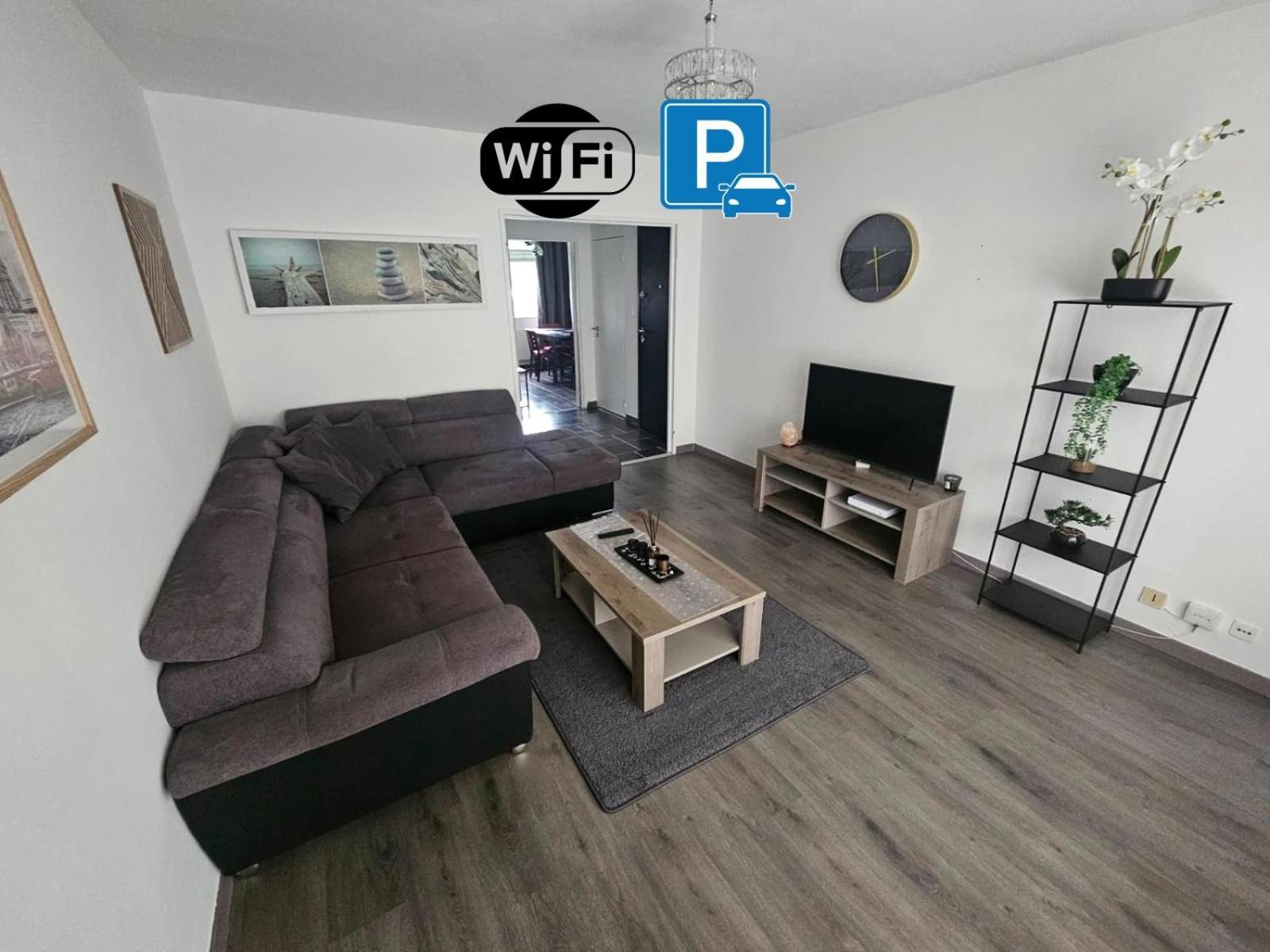 Charmant Appartement Moderne 71M2 A Illzach - Mulhouse - Parking Gratuit Exteriér fotografie